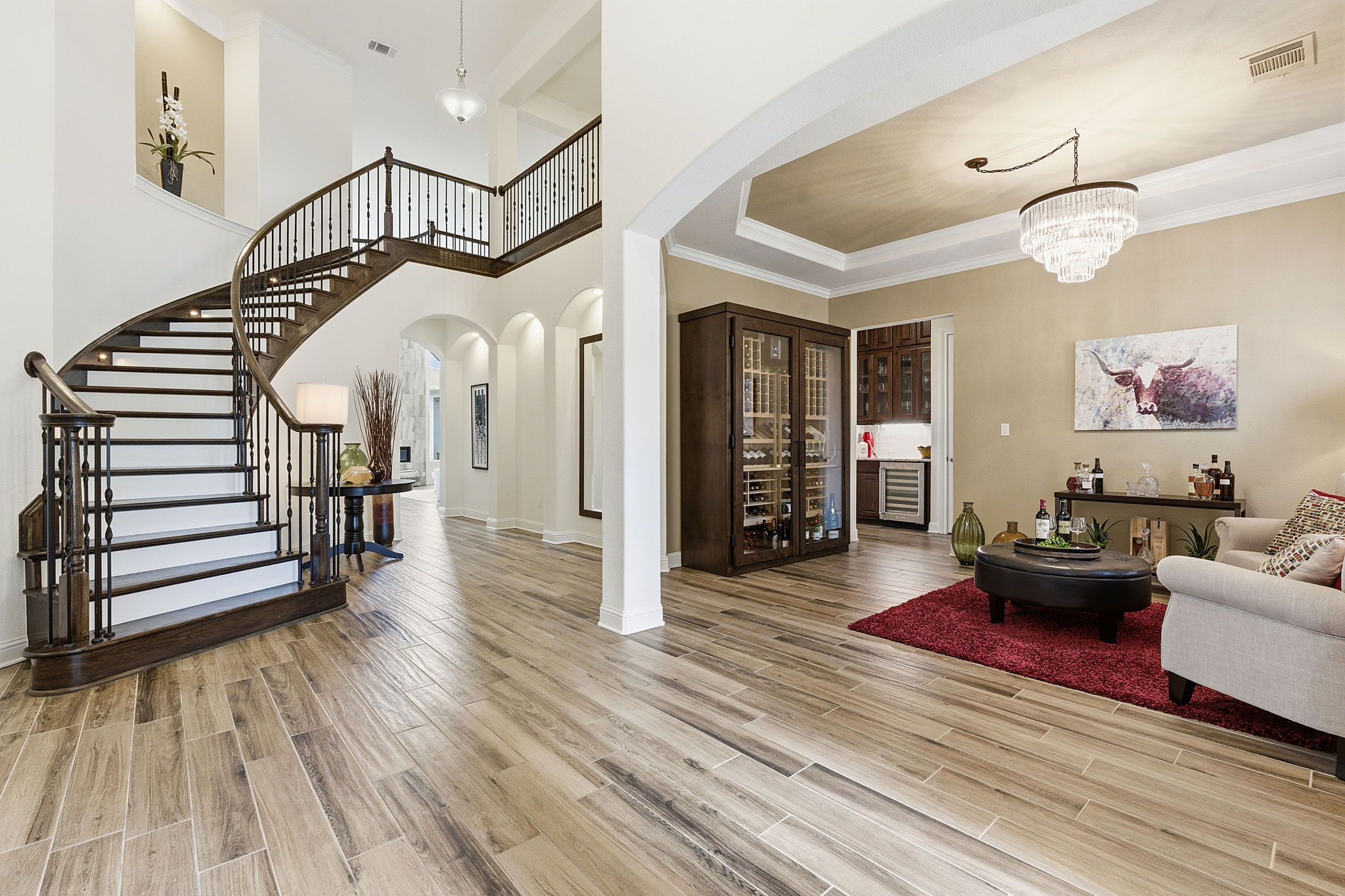 2824 Wedgescale Pass Leander, TX 78641 - Photo 16 of 40 Step inside this lovely home with a dramatic two-story foyer with a sweeping central staircase