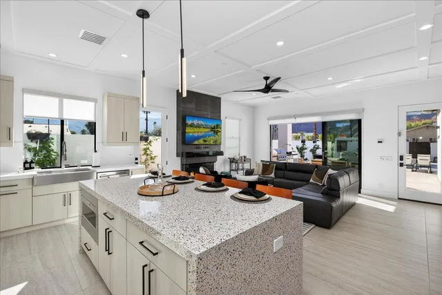 a view of a chairs in a balcony