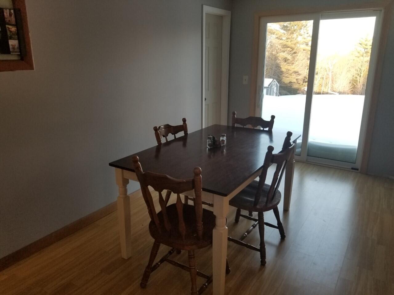 191 Weld Road Wilton, ME 04294 - Photo 13 of 32 0361 dining with sliders