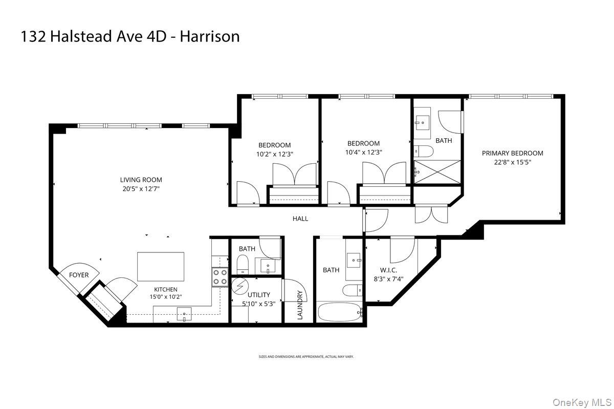 132 Halstead Avenue, Unit D Harrison, NY 10528 - Photo 19 of 19 a picture of floor plan