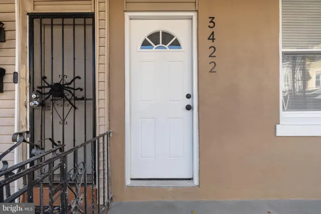 a view of a entryway door of the house