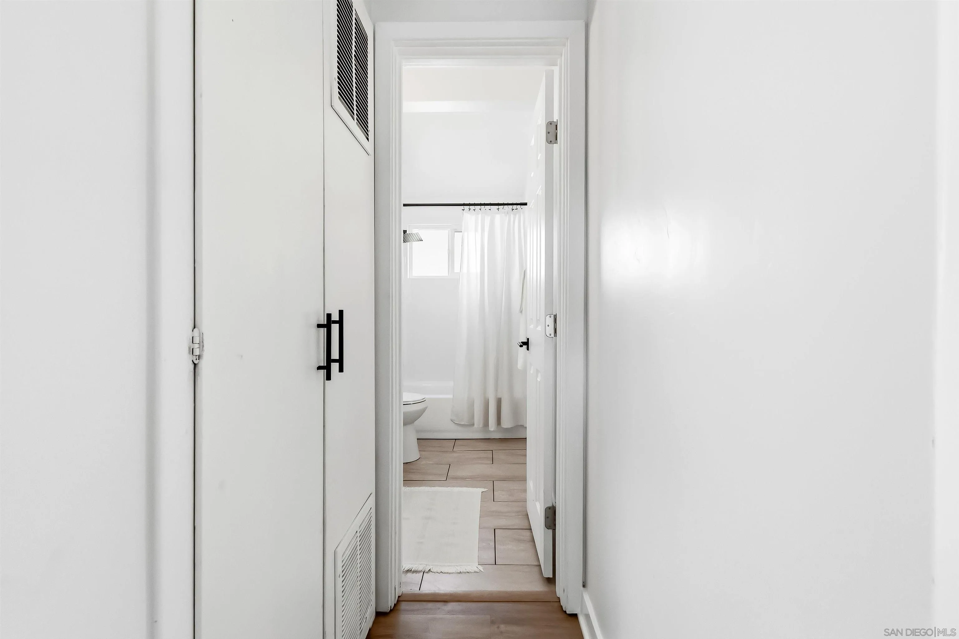 9844 Arapaho Street Spring Valley, CA 91977 - Photo 13 of 29 a view of a bathroom from a hallway