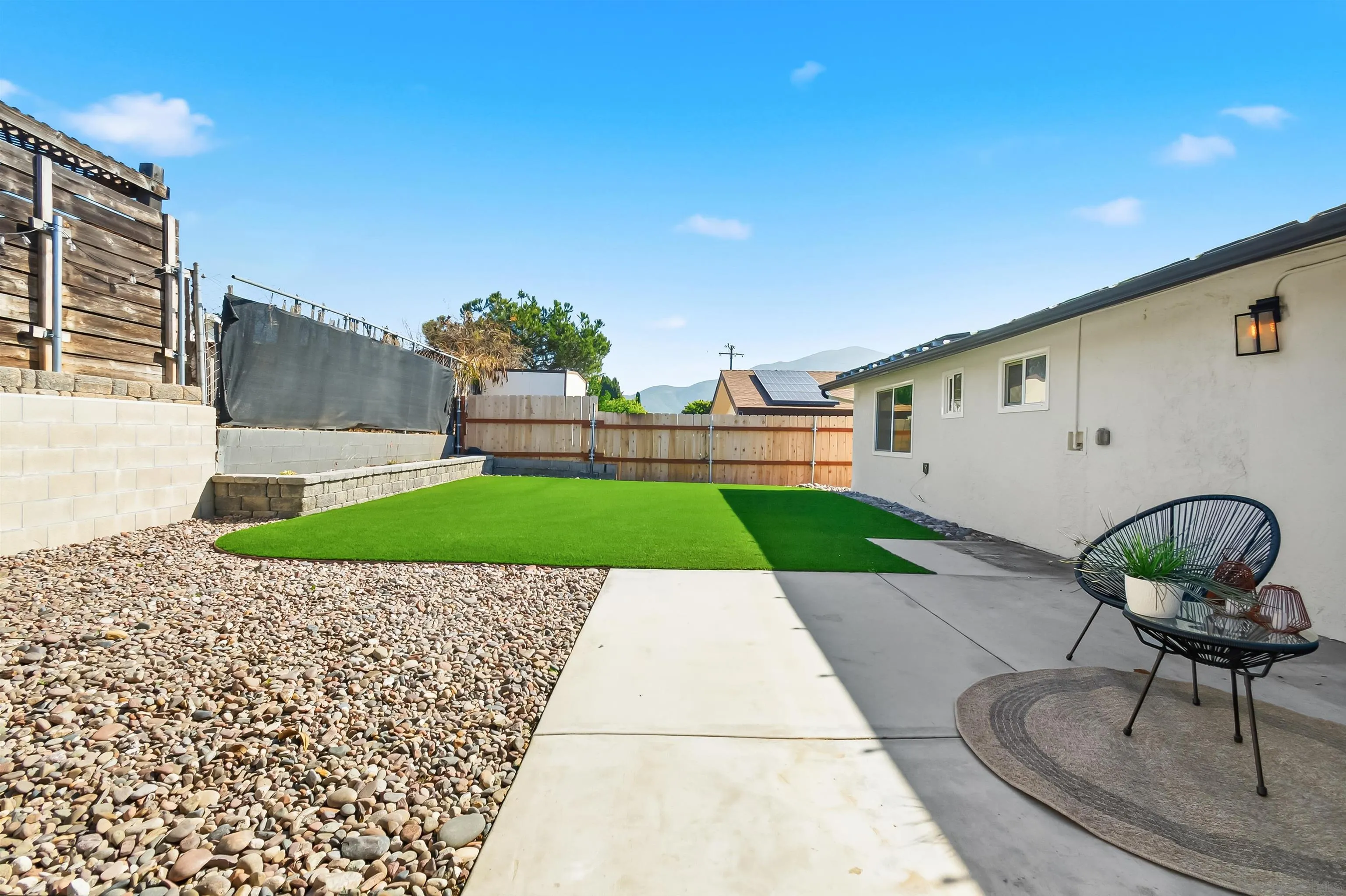 9844 Arapaho Street Spring Valley, CA 91977 - Photo 25 of 29 a view of backyard with a garden and plants