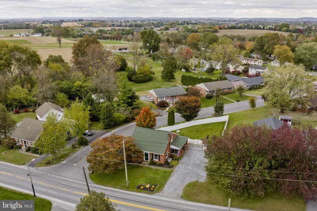 a backyard of a house