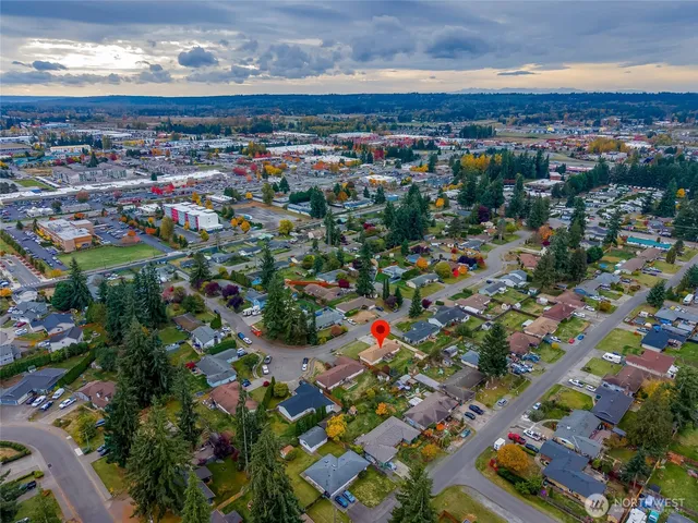 front view of house with a yard