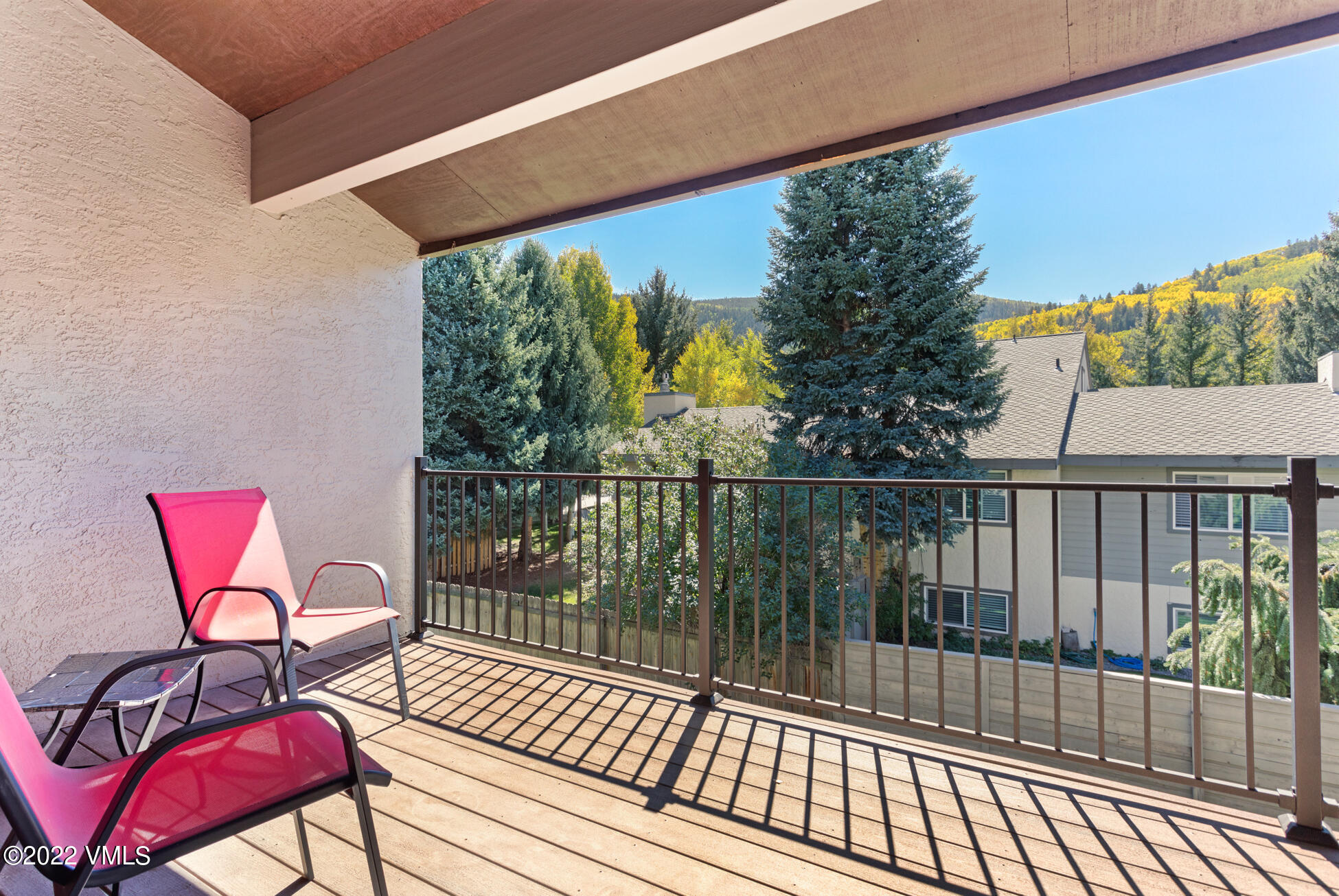 132 Eagle Road, Unit B Avon, CO 81620 - Photo 7 of 38 a view of a balcony with wooden floor