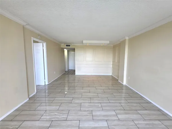 a view of empty room