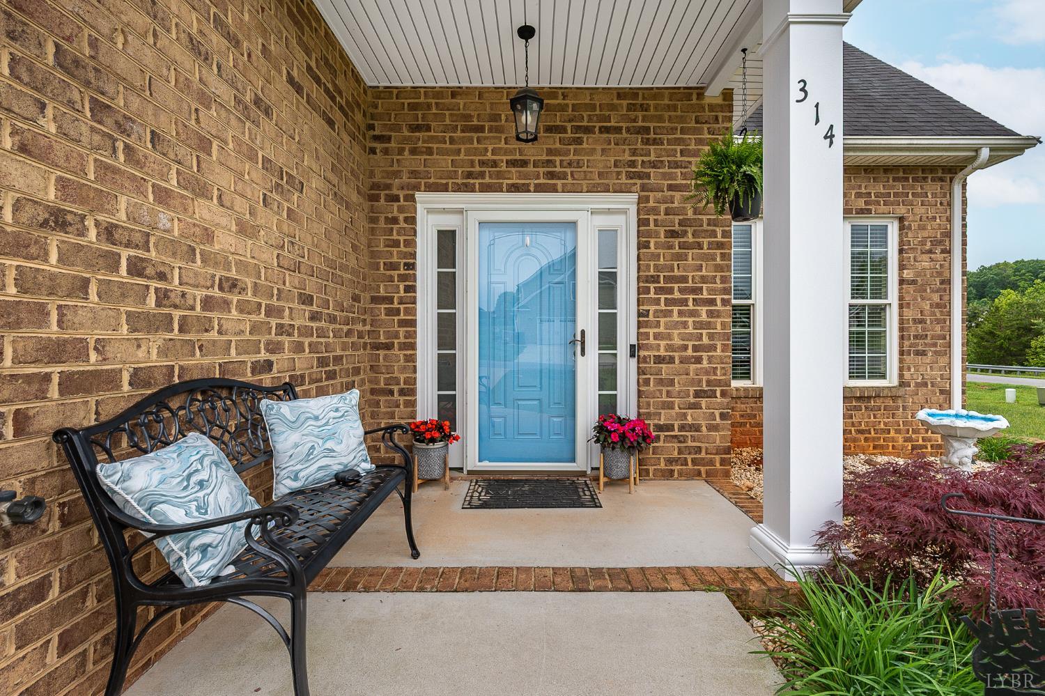 314 Cooper Way Evington, VA 24550 - Photo 6 of 44 a view of entrance with an outdoor space