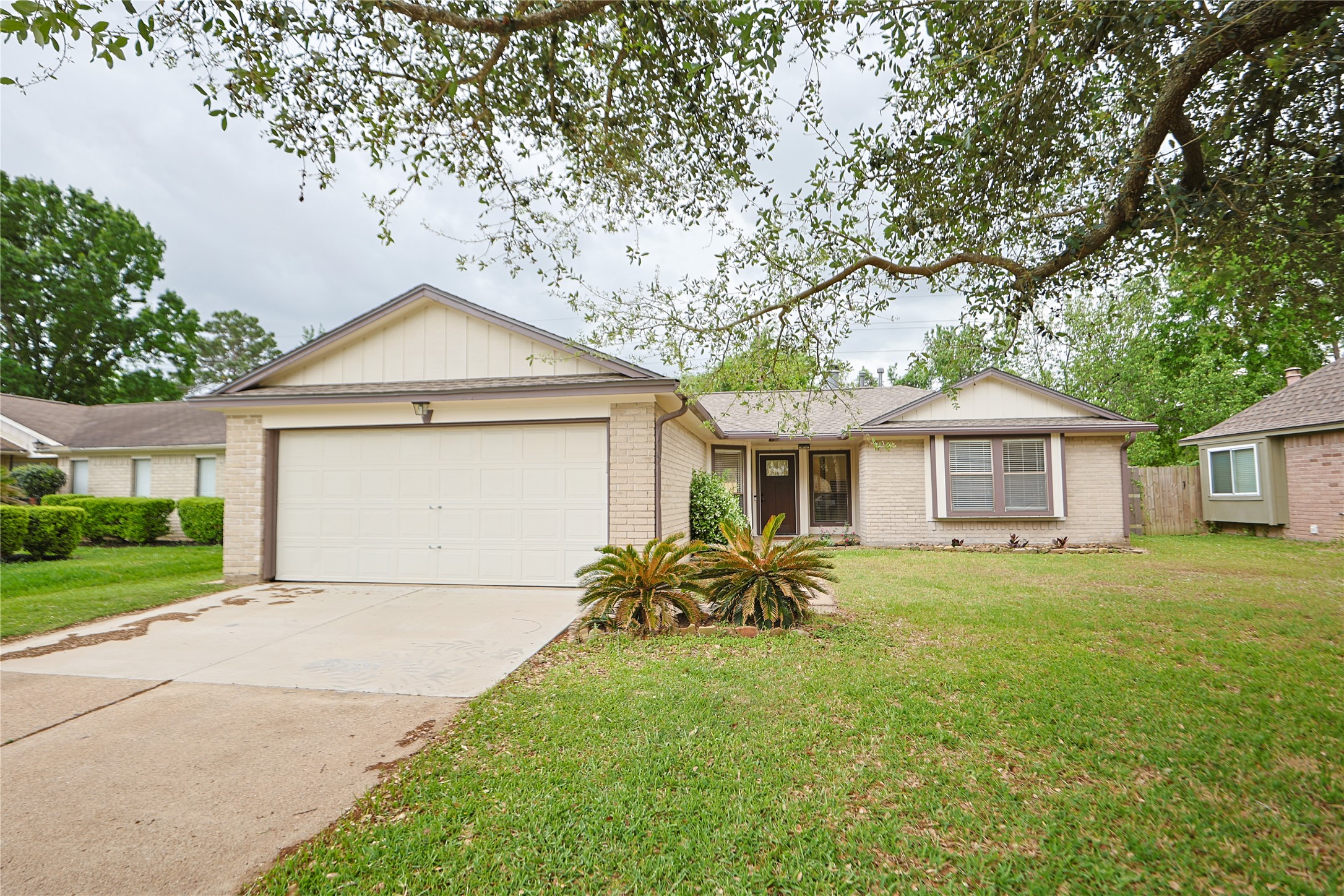 9719 Orangevale Drive Spring, TX 77379 - Photo 27 of 32 Fabulous home with two car garage and driveway providing plenty of space for parking.