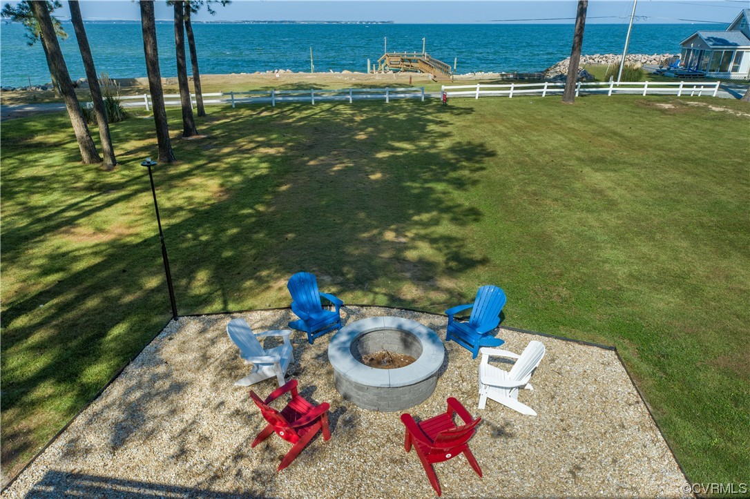 215 Riverside Drive Deltaville, VA 23043 - Photo 36 of 49 a bathroom with a sink and a mirror