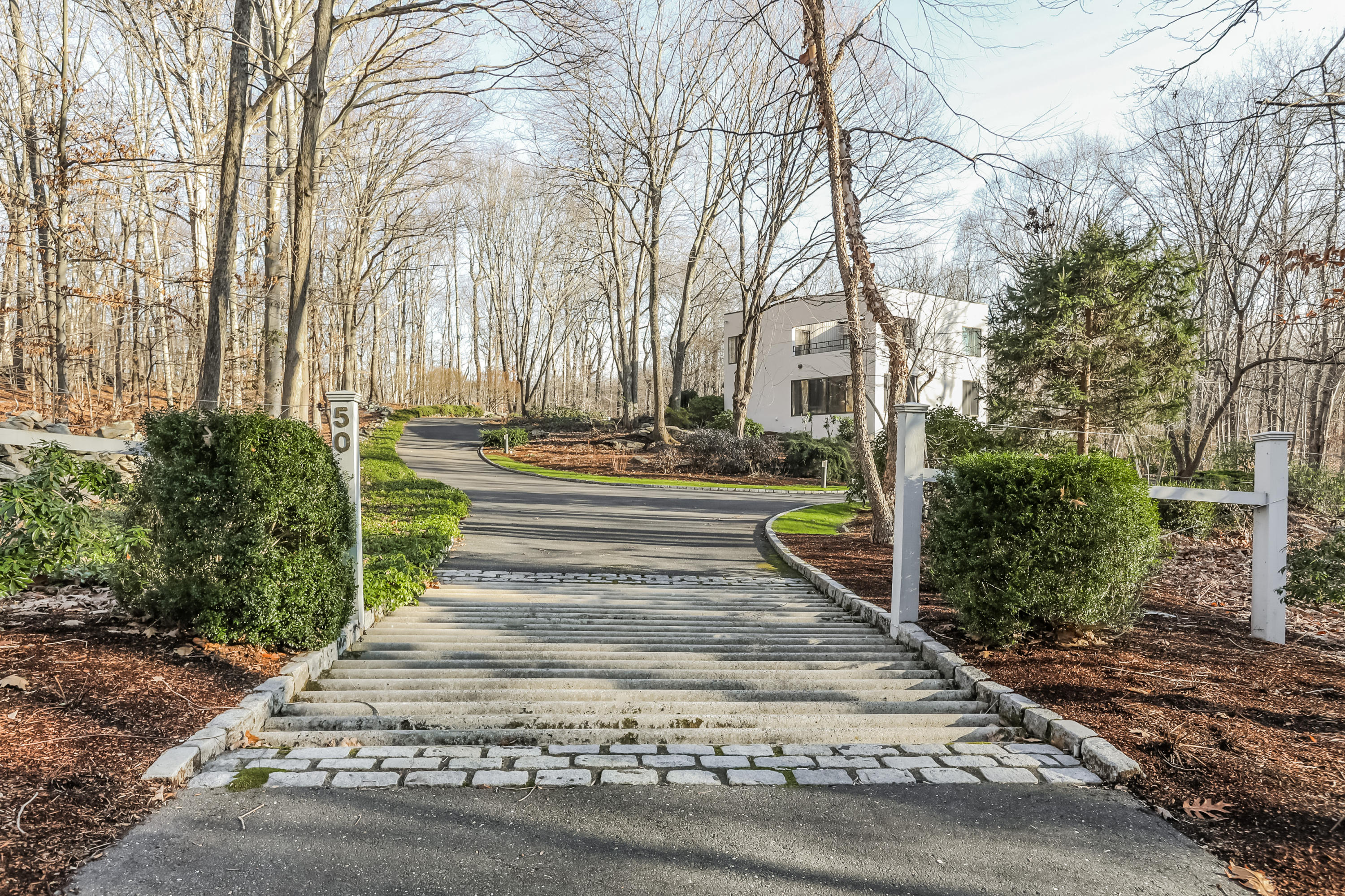 50 Marvin Ridge Place Wilton, CT 06897 - Photo 30 of 32 a view of a pathway of a house