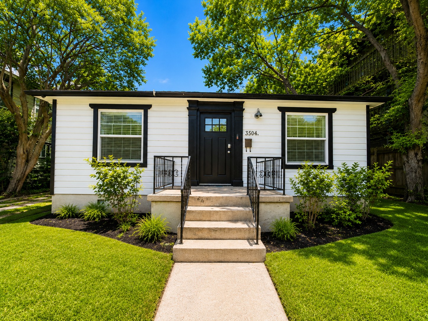 3504 Speedway, Unit A&B Austin, TX 78705 - Photo 1 of 33 a front view of a house with a garden