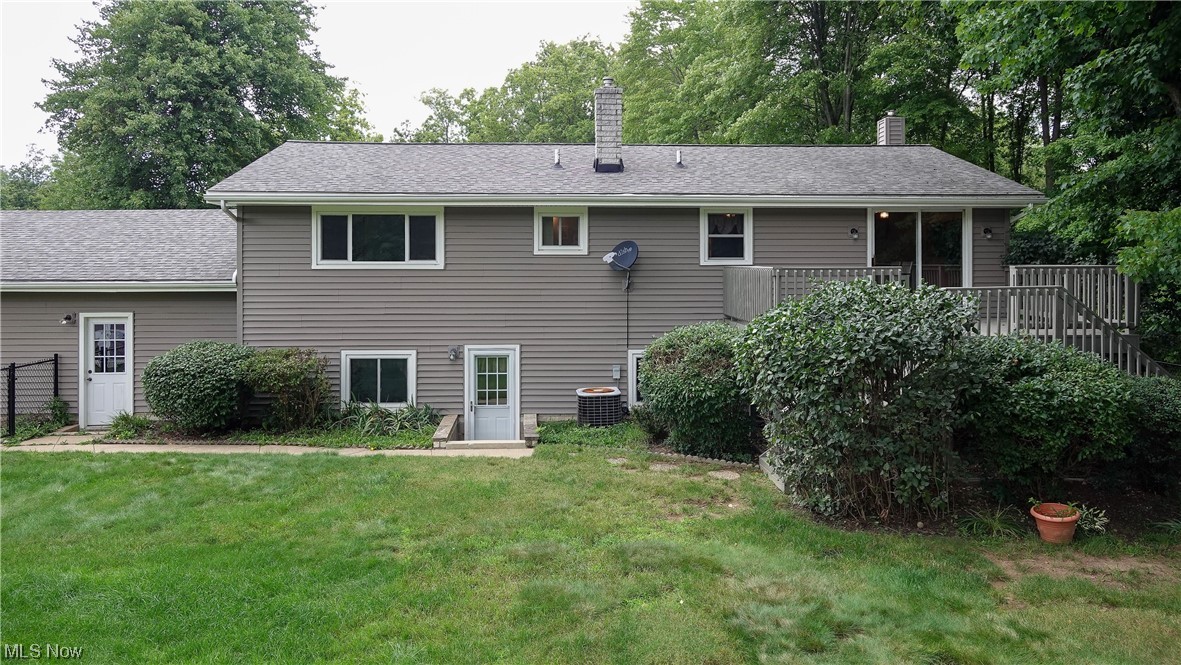 1198 Winchell Road Aurora, OH 44202 - Photo 23 of 28 back yard view.