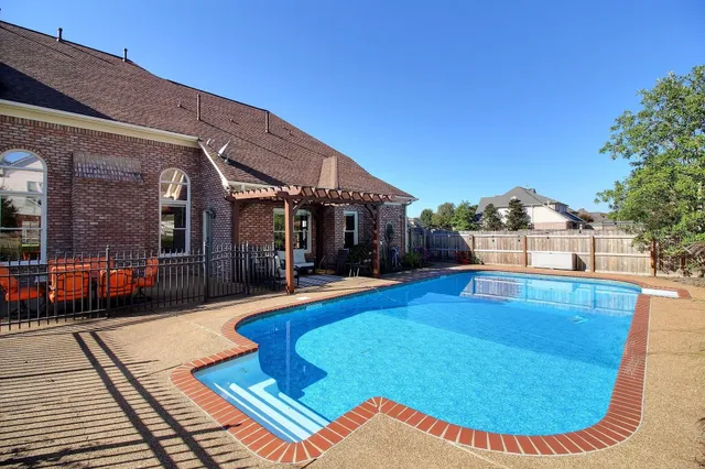 a view of a house with pool