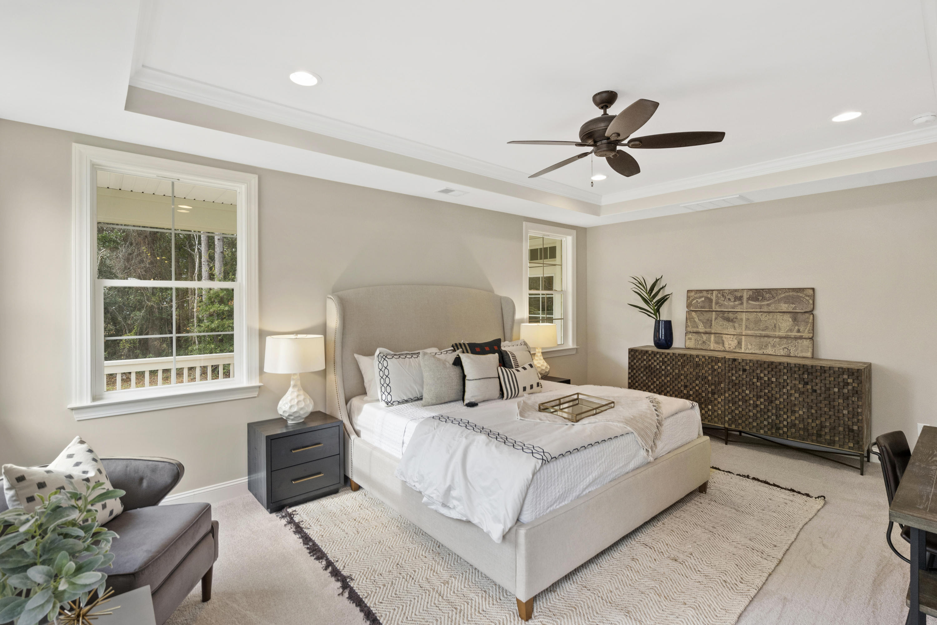 1609 Secessionville Road Charleston, SC 29412 - Photo 21 of 58 Tray ceiling & recessed lights