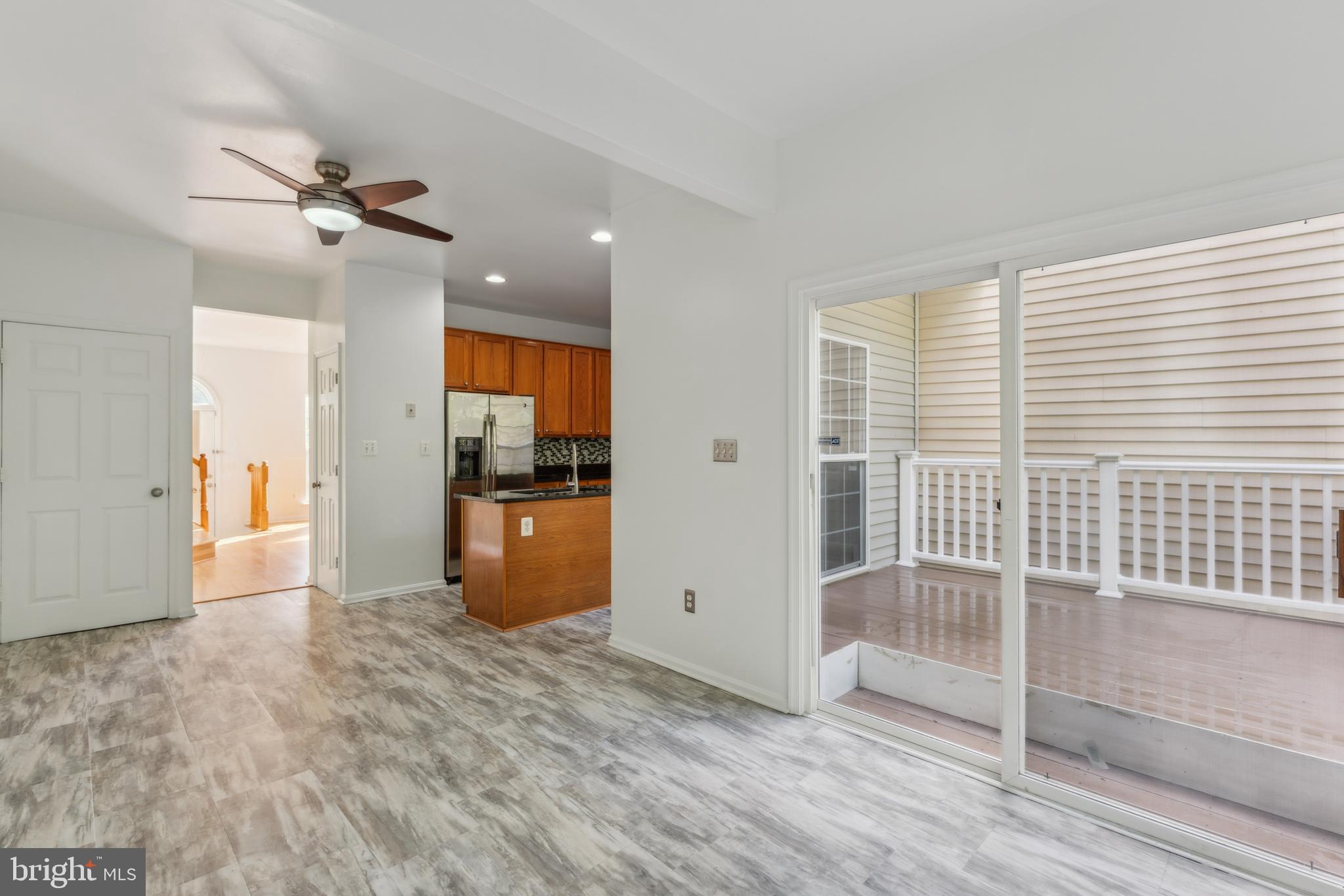 3342 Yellow Flower Road Laurel, MD 20724 - Photo 4 of 13 kitchen/dining/deck