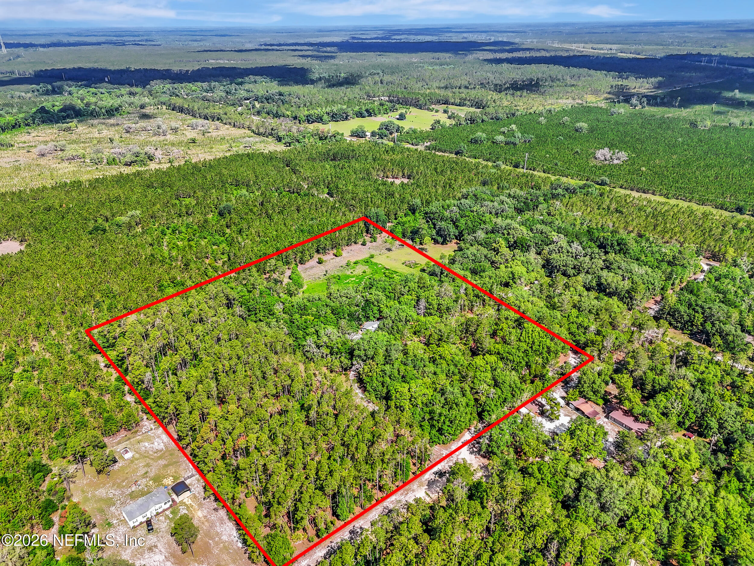 181 Carraway Church Road Palatka, FL 32177 - Photo 2 of 35 10+ acres, photo is appropriate bounds