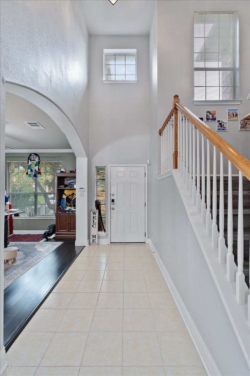 2338 Brookhollow Terrace Georgetown, TX 78626 - Photo 5 of 37 a view of a hallway with workspace and a window