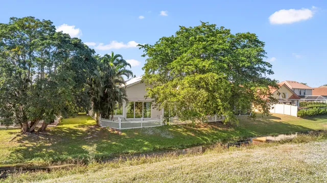 a view of outdoor space with trees
