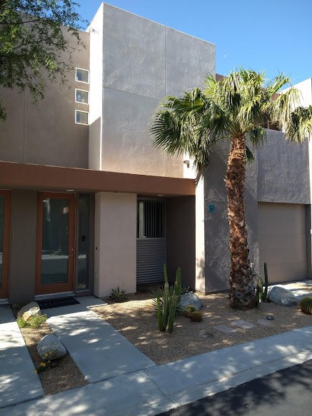 225 Sandy Point Trail Palm Springs, CA 92262 - Photo 3 of 38 a plant sitting in front of a building