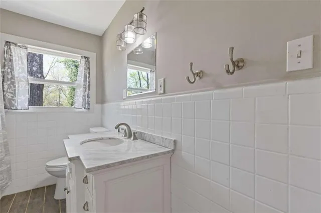 a bathroom with a sink and a vanity