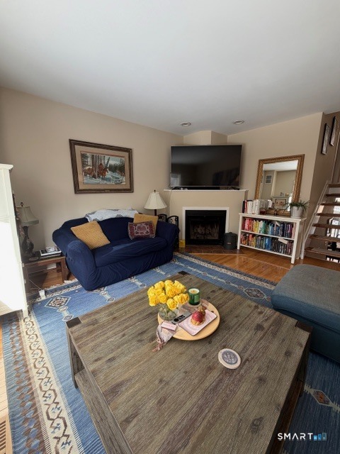 101 Grove Street, Unit 17 Stamford, CT 06901 - Photo 9 of 19 wood-burning fireplace