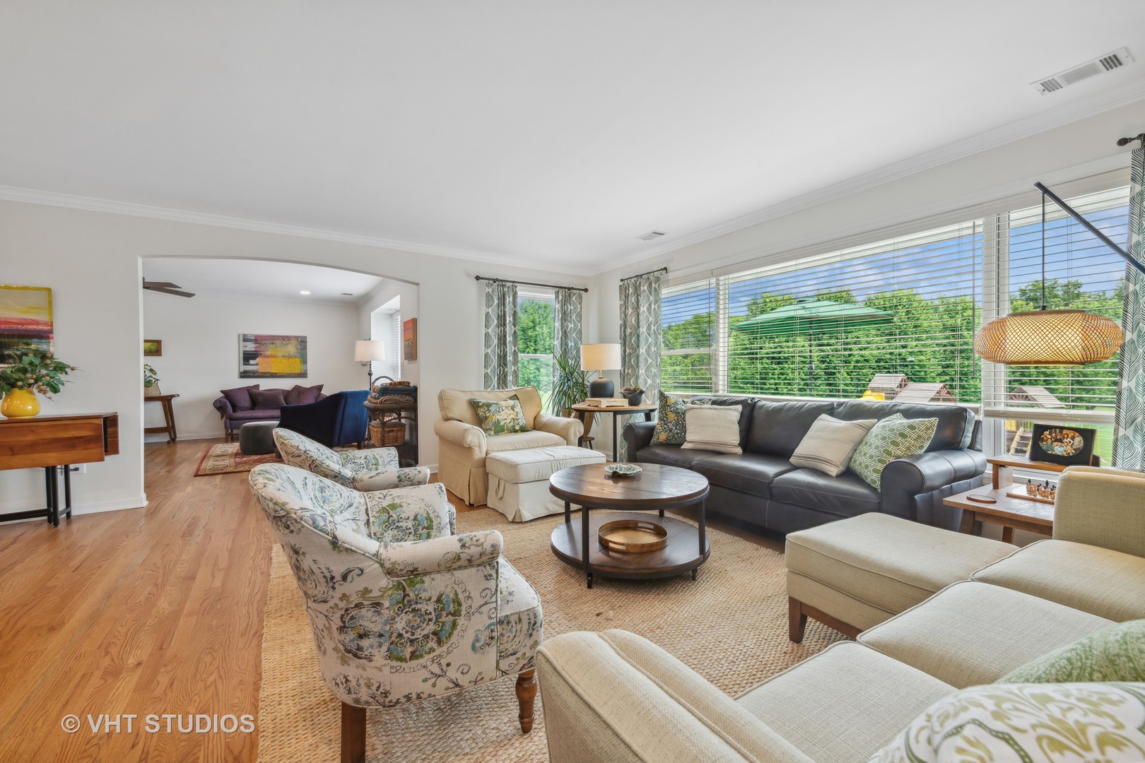 831 Ela Road Inverness, IL 60067 - Photo 21 of 46 a living room with furniture and a large window