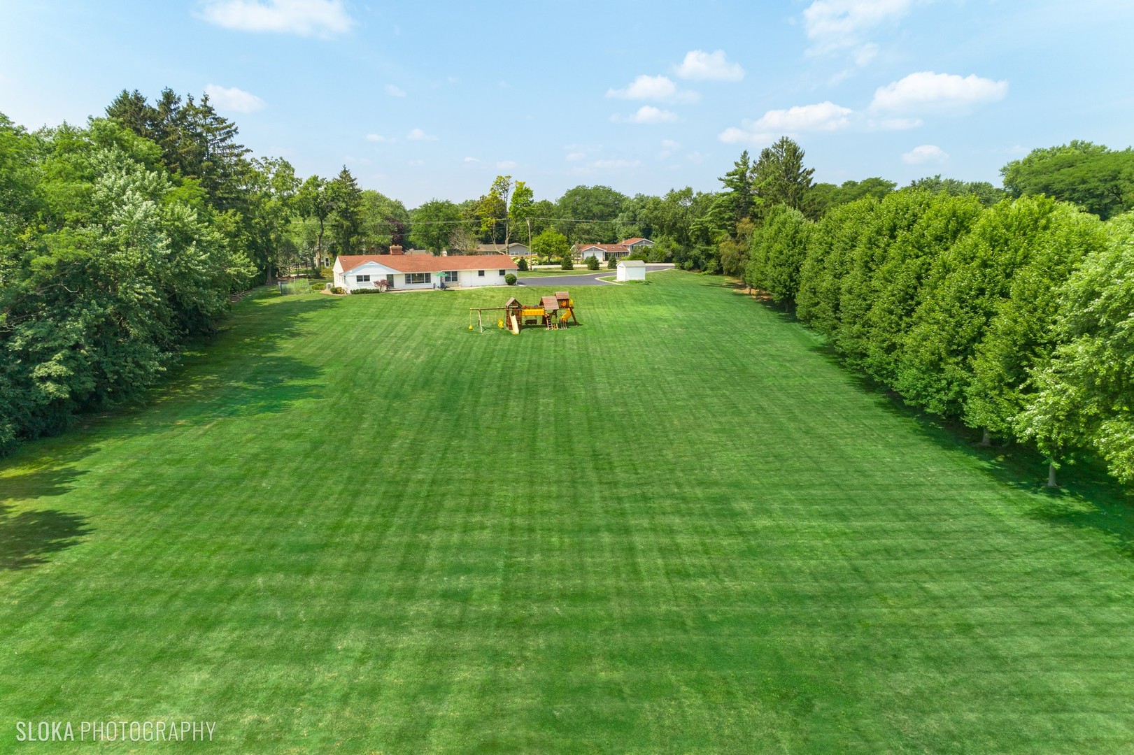 831 Ela Road Inverness, IL 60067 - Photo 4 of 46 a view of a golf course with a lake