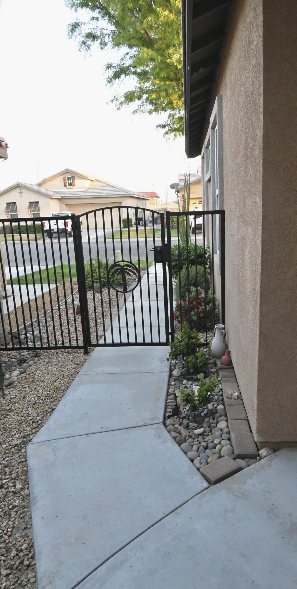 82782 Matthau Drive Indio, CA 92201 - Photo 26 of 27 a balcony with wooden floor