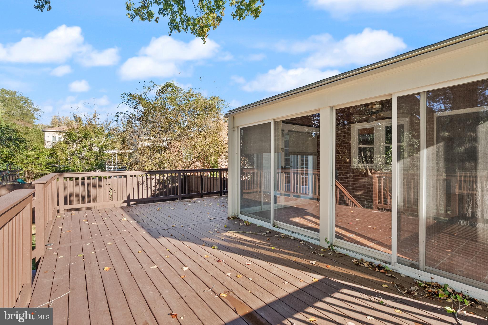 1726 Baldwin Drive McLean, VA 22101 - Photo 41 of 47 a balcony with wooden floor