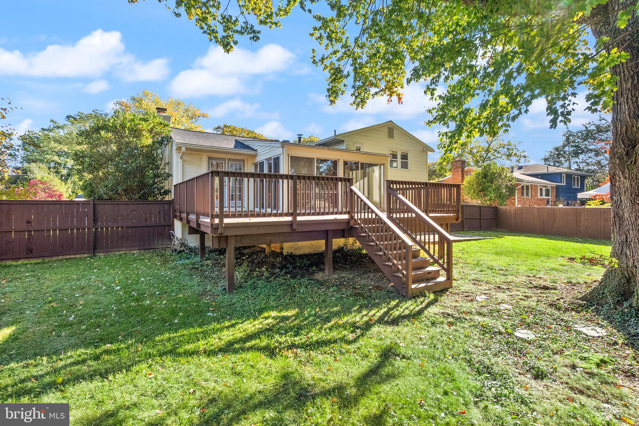 1726 Baldwin Drive McLean, VA 22101 - Photo 43 of 47 a view of a house with a yard