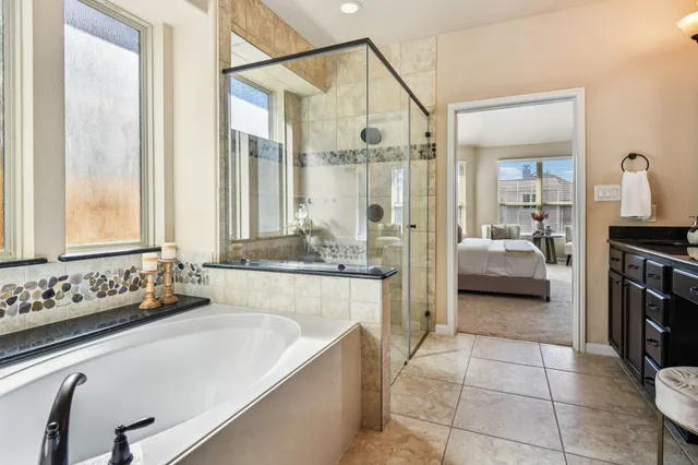 a kitchen with a sink stove and refrigerator