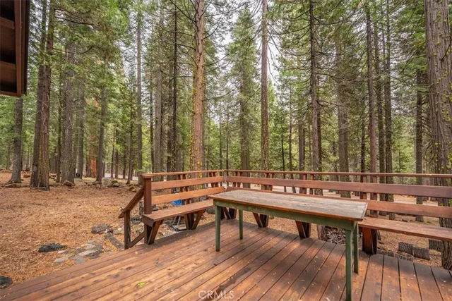 a view of outdoor space with seating area