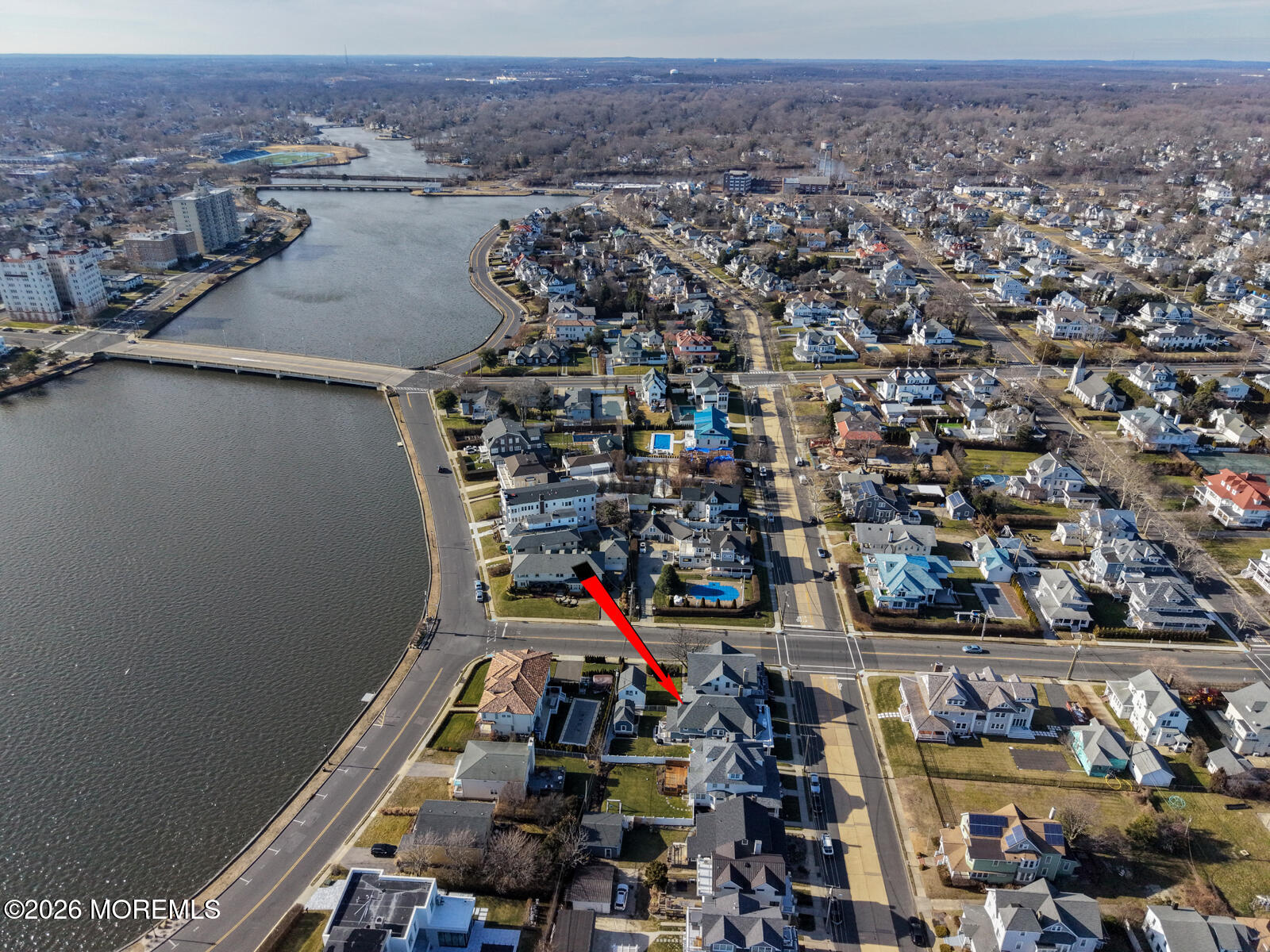 112 Euclid Avenue Allenhurst, NJ 07711 - Photo 20 of 52 Aerial View