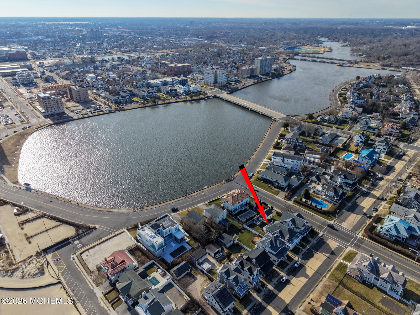 112 Euclid Avenue Allenhurst, NJ 07711 - Photo 20 of 52 Aerial View