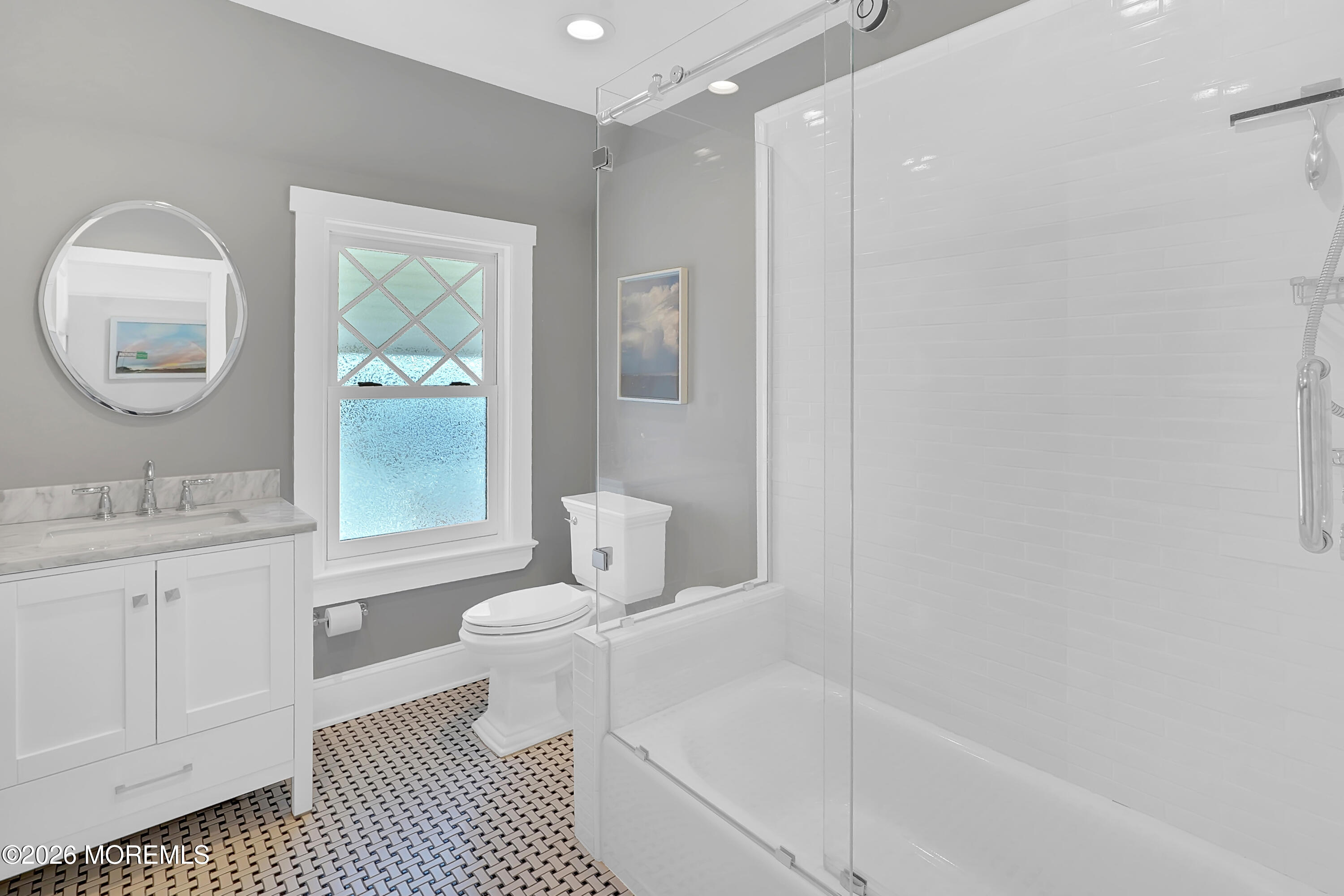 112 Euclid Avenue Allenhurst, NJ 07711 - Photo 34 of 52 Second Floor Bathroom in Hallway