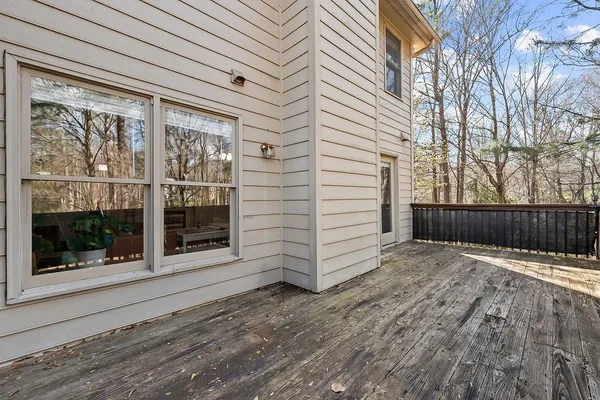 front view of house with a patio