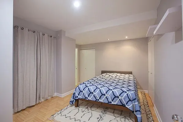 a utility room with closet