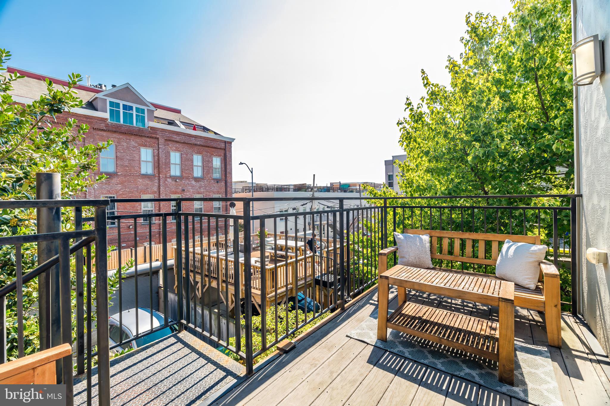 2435 Ontario Road Northwest, Unit 4 Washington, DC 20009 - Photo 19 of 20 Private Deck off Primary Bedroom