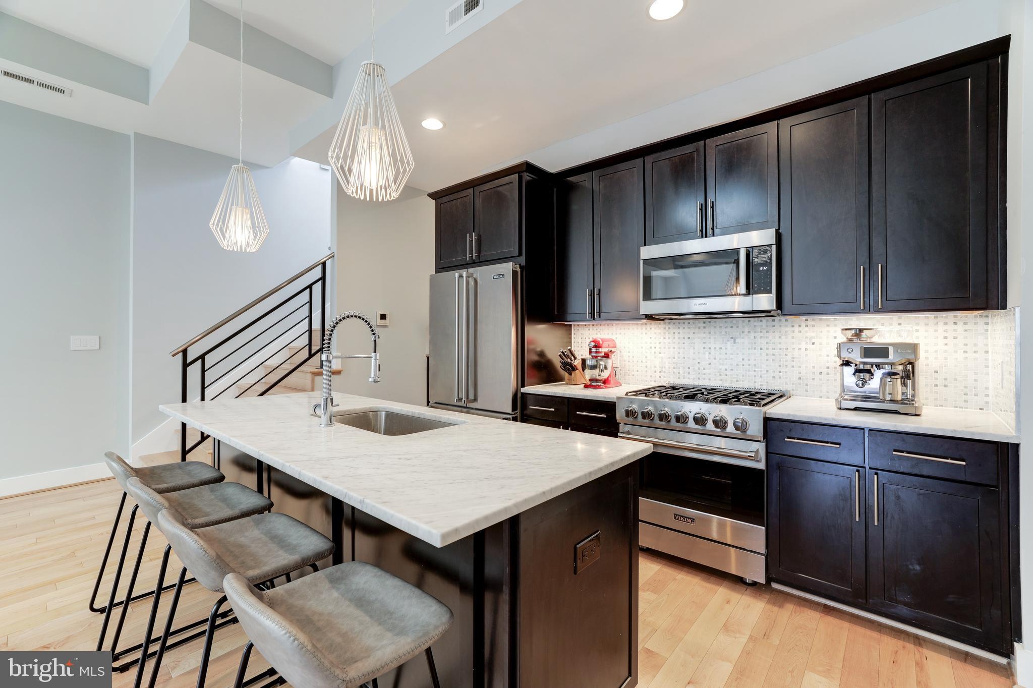 2435 Ontario Road Northwest, Unit 4 Washington, DC 20009 - Photo 6 of 20 Gourmet Kitchen with high end appliances