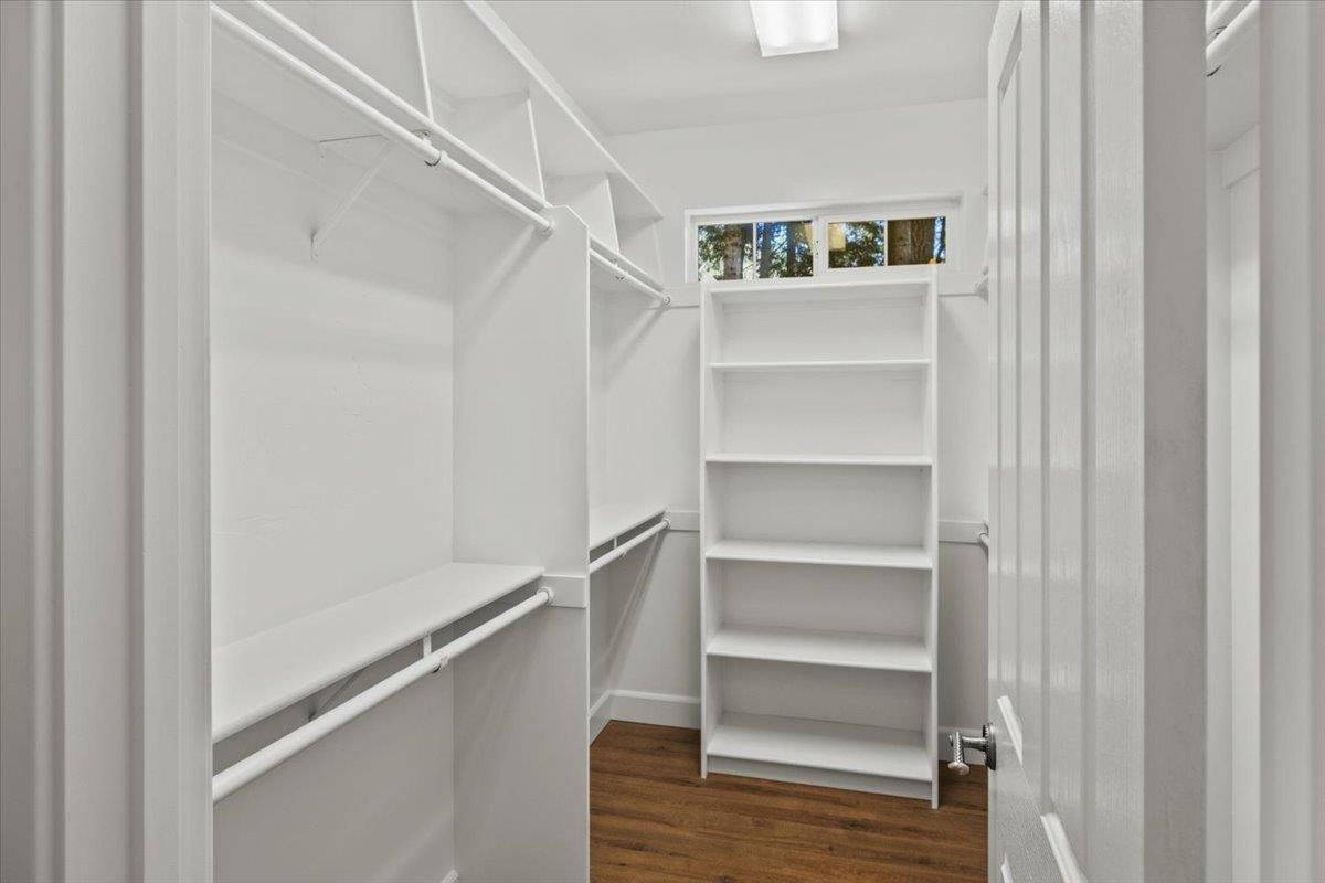 14622 Banner Lava Cap Road Nevada City, CA 95959 - Photo 36 of 66 a view of an empty walk in closet