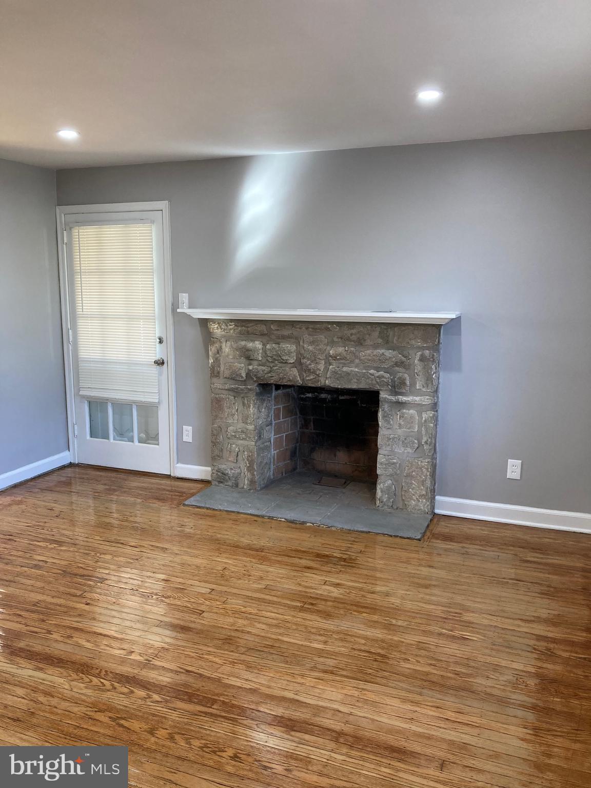 449 Edge Hill Road Glenside, PA 19038 - Photo 7 of 22 Living Room with Fireplace