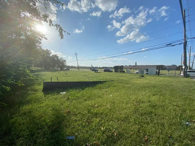 a view of a green field