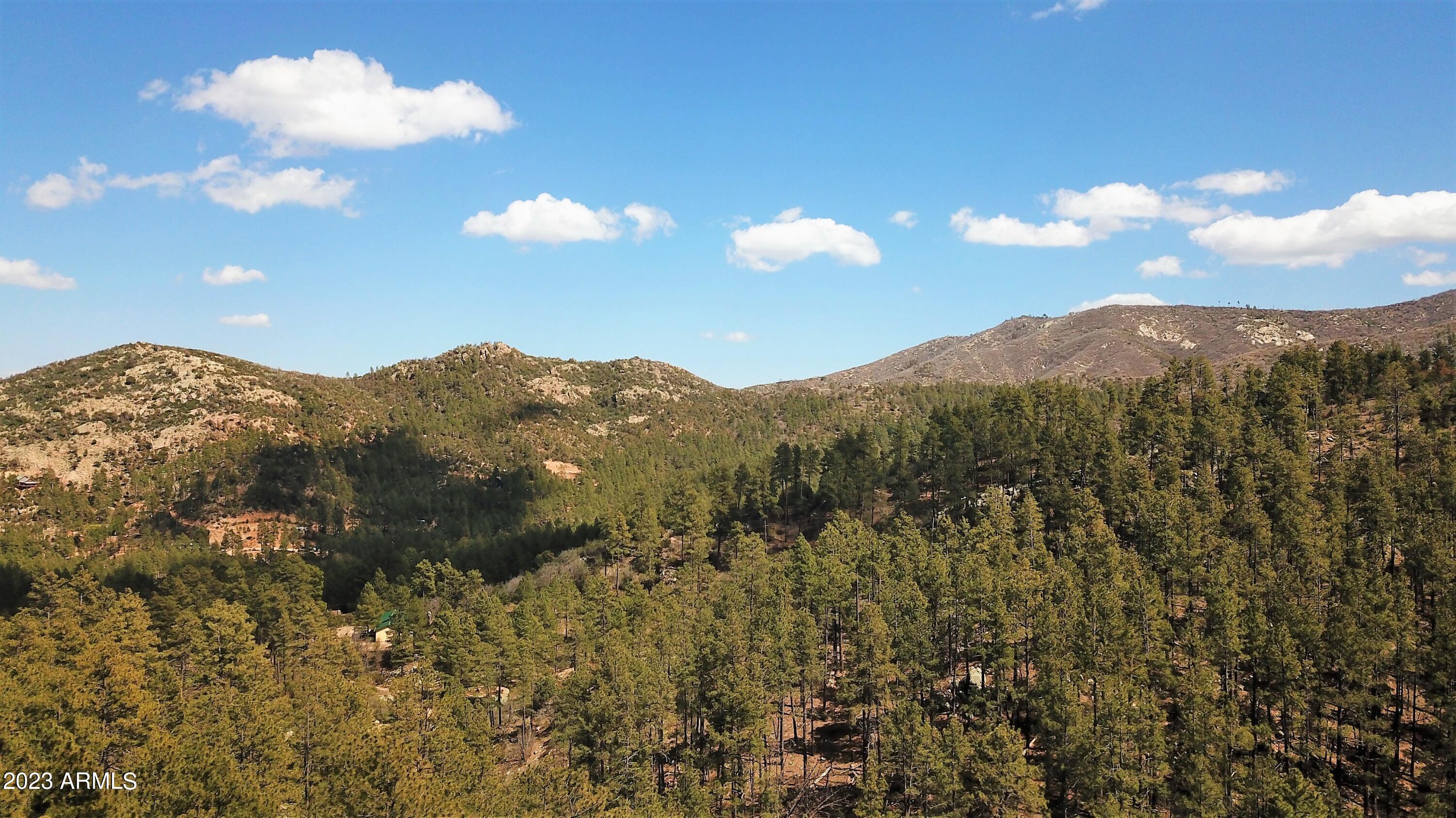 23659 Sunny South Road Crown King, AZ 86343 - Photo 21 of 29 a view of a city and a mountain
