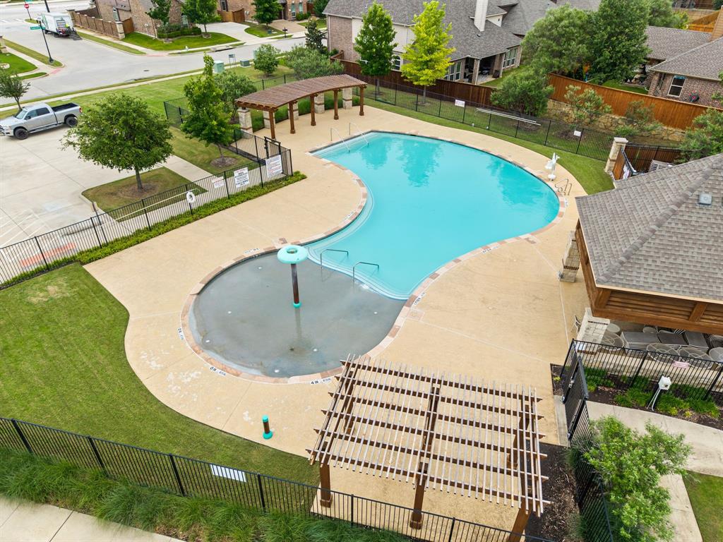 5209 Edgebrook Way Fort Worth, TX 76244 - Photo 31 of 33 swimming pool view with a outdoor seating space