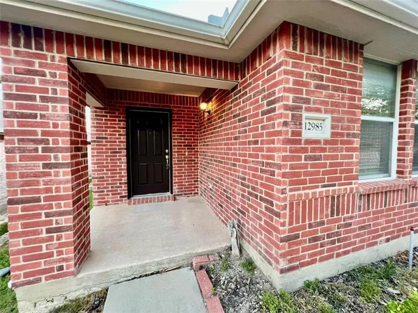 a front view of a building