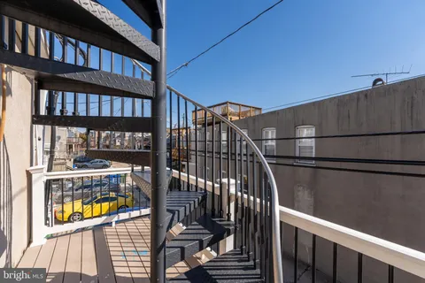 a view of balcony and deck