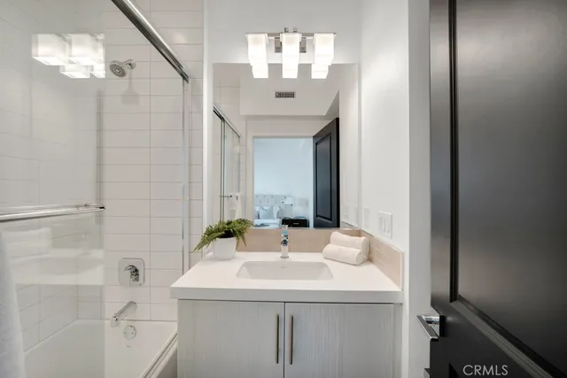 a workspace with furniture and window