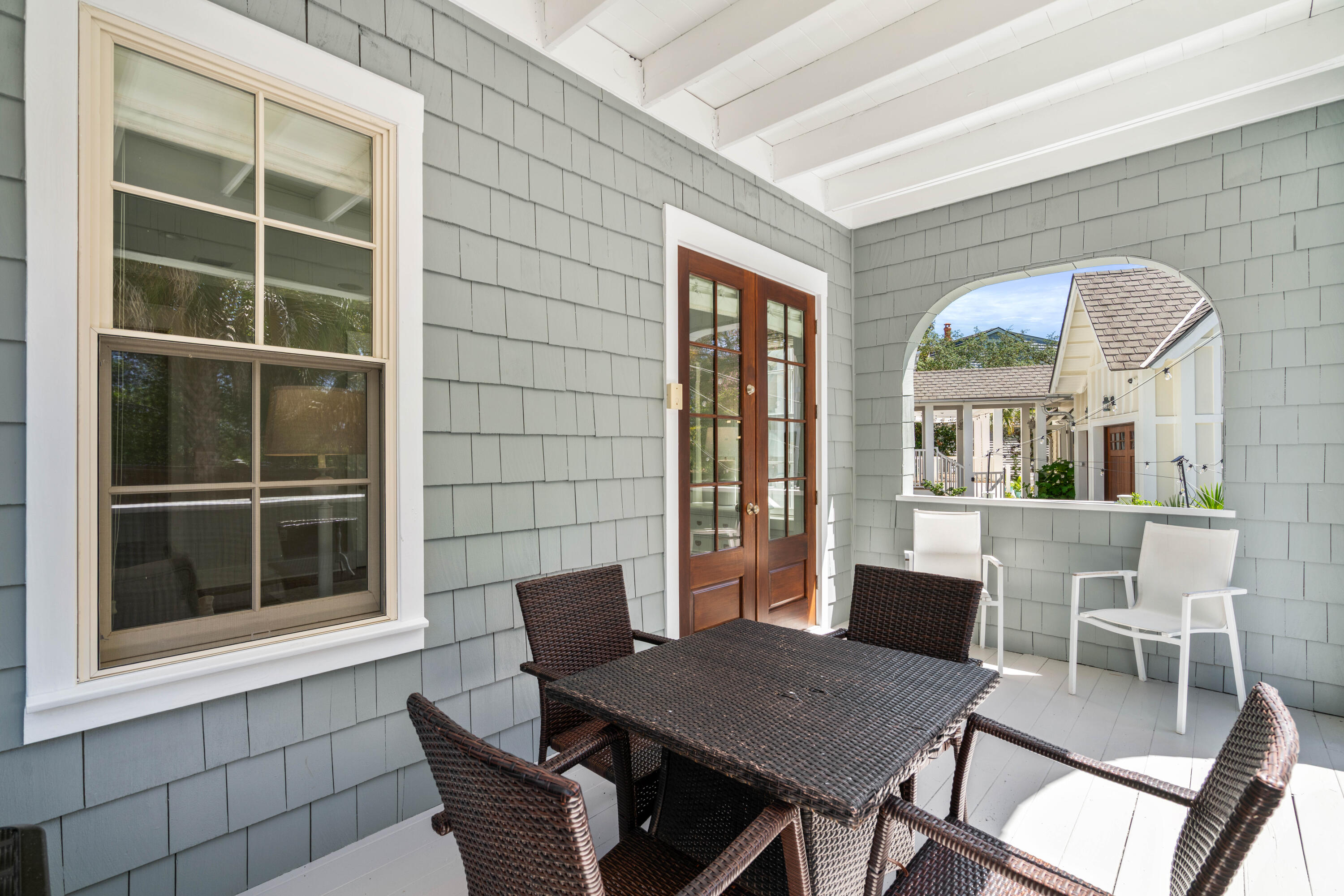 148 Coopersmith Lane Inlet Beach, FL 32461 - Photo 17 of 82 a view of a dining room with furniture and a window