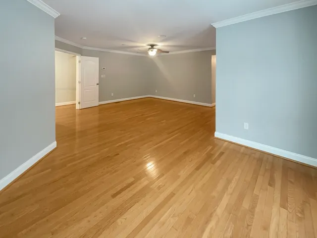 wooden floor in an empty room